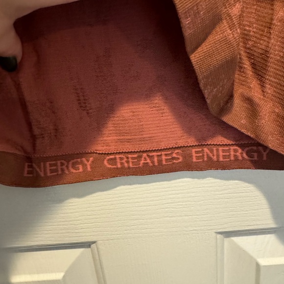 Lululemon Brown Pink Long Sleeve Swiftly Size 12 - Picture 6 of 9